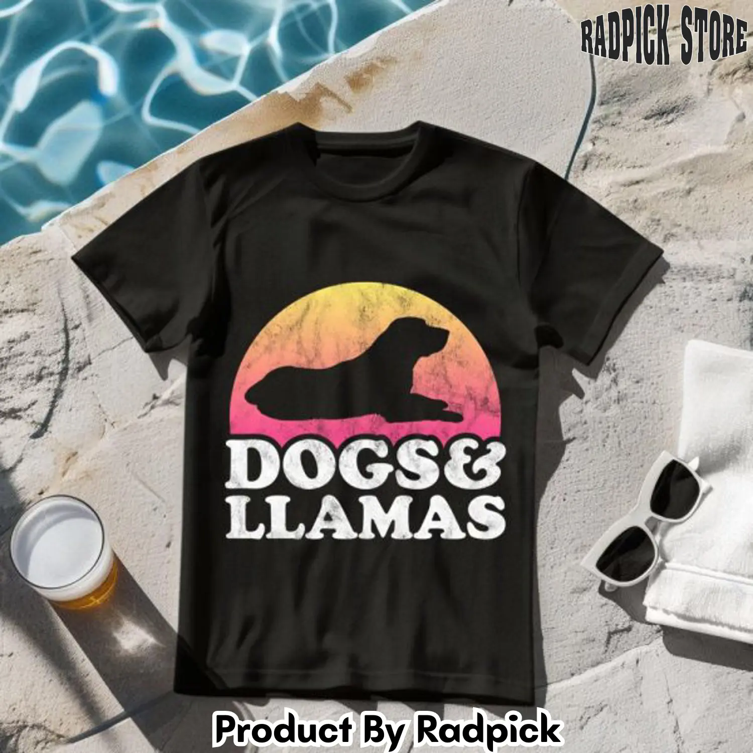 Dogs and llamas tshirt rp2555548